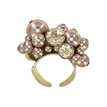 Pearl Shadow Statementring