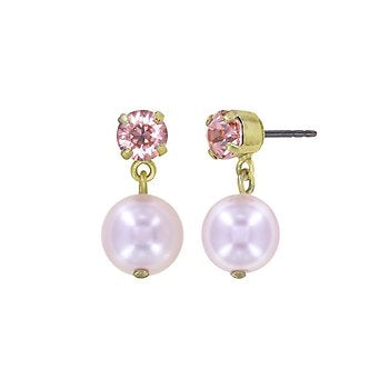 Pearl Shadow baumelnde Ohrringe Stecker