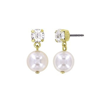 Pearl Shadow baumelnde Ohrringe Stecker