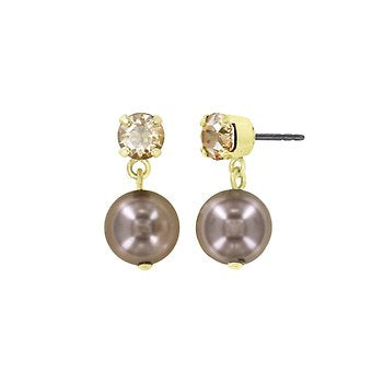 Pearl Shadow baumelnde Ohrringe Stecker