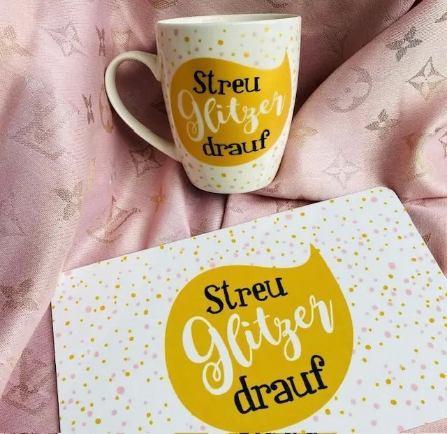 Streu Glitzer drauf - FrühstücksSet
