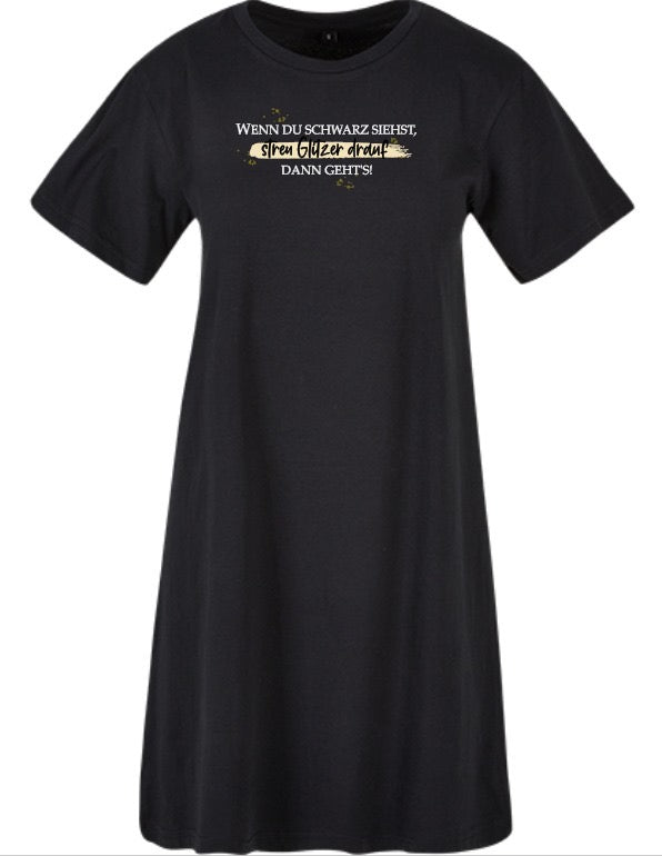 Glitzer Kleid
